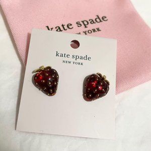 Kate Spade Tutti Strawberry Stud Earrings